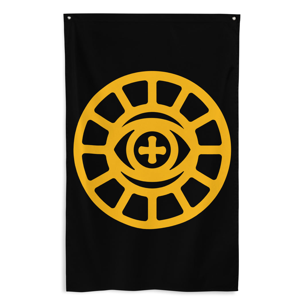 The Father Flag - Black and Gold