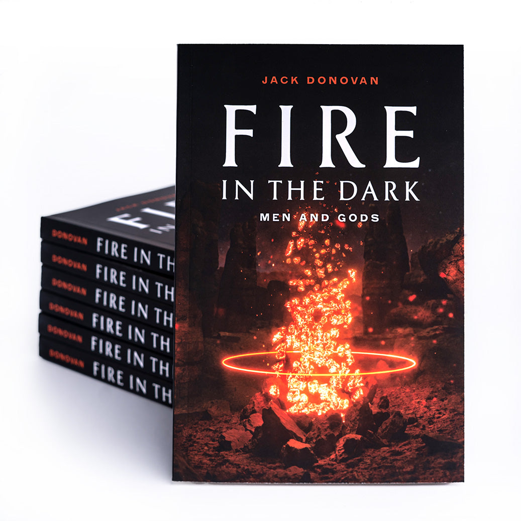 FIRE IN THE DARK - SIGNED PAPERBACK