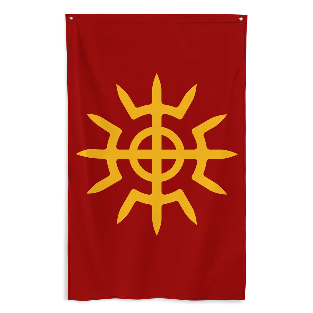 Striker Flag - Red and Gold