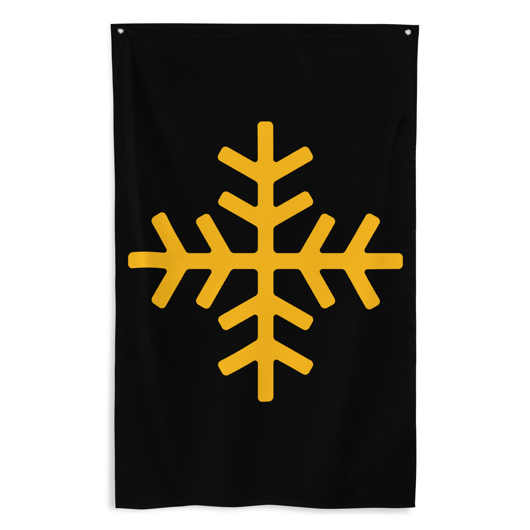 Lord of the Earth Flag - Black and Gold