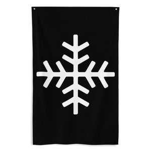 Lord of the Earth Flag - Black and White