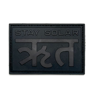 STAY SOLAR PVC RTA Patch 2x3 Blackout